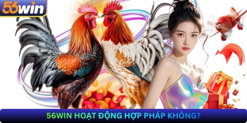 56Win hoạt động hợp pháp không?