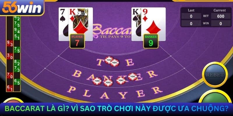 Baccarat là gì? Vì sao trò chơi này được ưa chuộng?